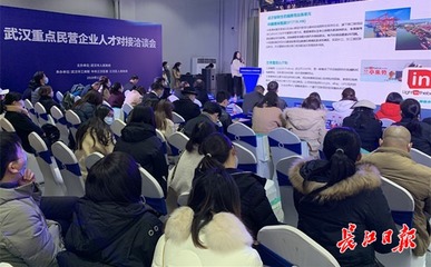 市工商聯(lián)與江漢區(qū)聯(lián)合召開 武漢重點(diǎn)民營企業(yè)人才對接洽談會
